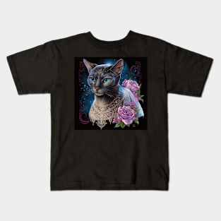 Goddess Abyssinian Cat Kids T-Shirt